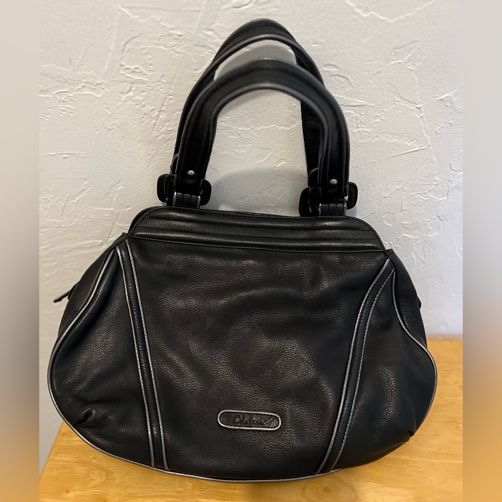 Black Cole Haan leather purse